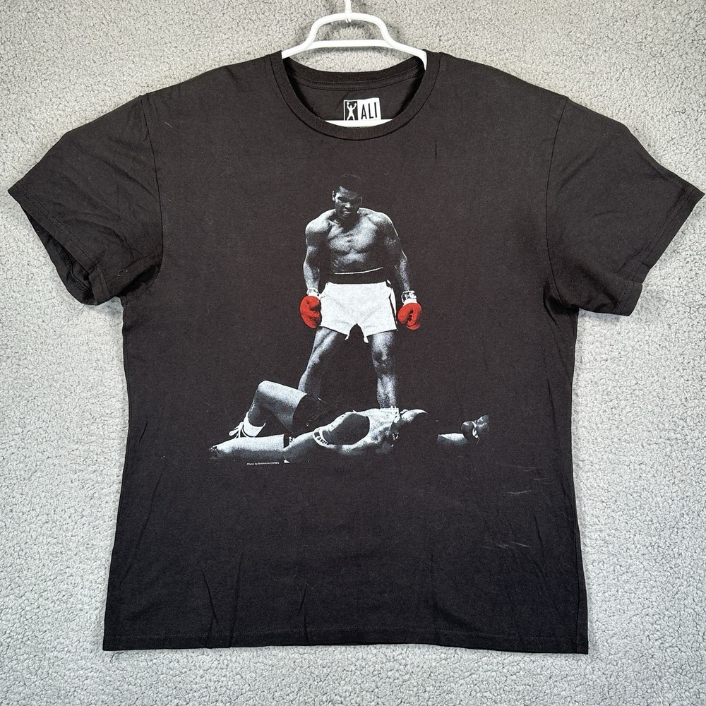 Mohammad Ali Knocked Out Tee‎ T-SHIRT 2XL Graphic Pattern